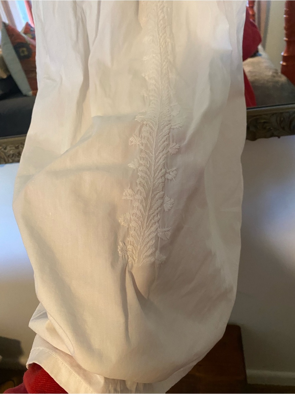 Vintage Mexican Embroidered Dress - Picture 2 of 6